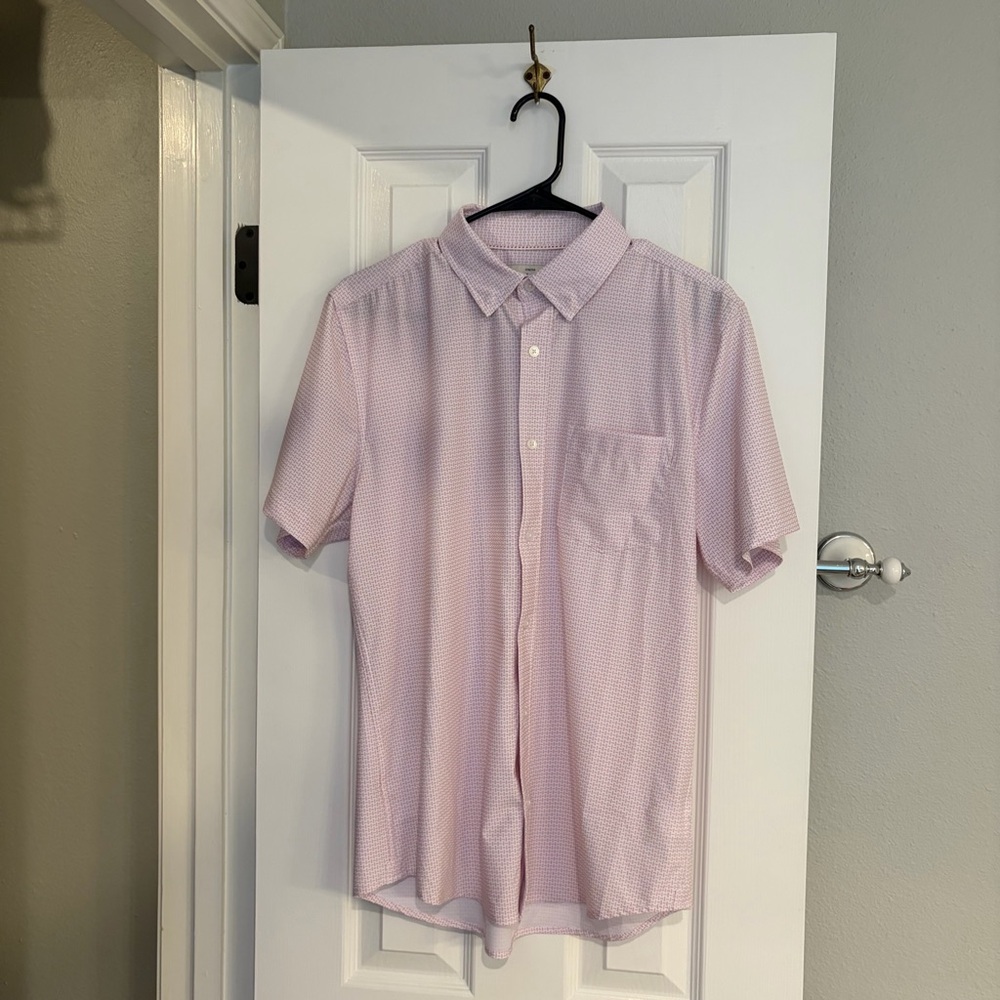 Hawker Rye Geo Print Performance Shirt Medium